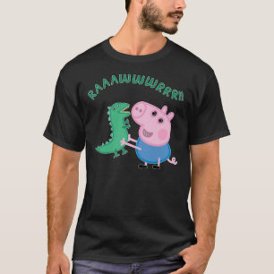 T-shirt Sticker pour les enfants George Pig