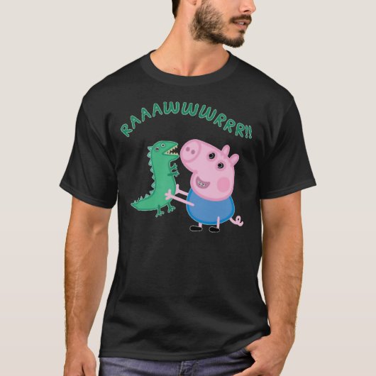 T-shirt Sticker pour les enfants George Pig (Devant)