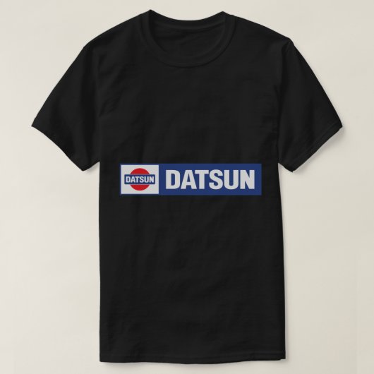 T-shirt Sticker Remix Logo Datsun (Design devant)