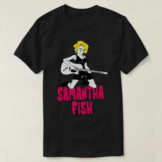 T-shirt Sticker Samantha Fish (Design devant)