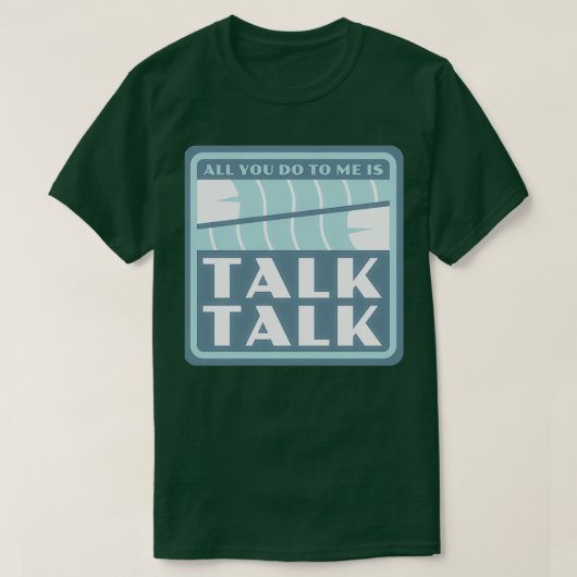 T-shirt Sticker Talk (Design devant)