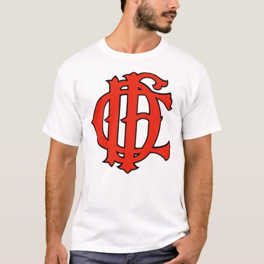 T-shirt Stickers LOGO CFD FIRE CHICAGO (Devant)