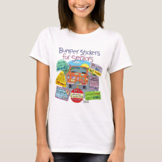 T-shirt Stickers pare-chocs pour les aînés Cartographie