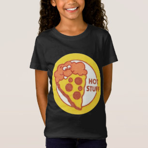 T-Shirt Stickers Scratch vintage et Sniff Pizza Hot Stups