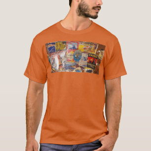 T-shirt Stickers Voyage vintage valise