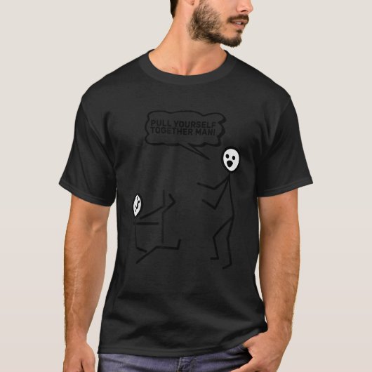 T-shirt Stickman Figure Stickman P (Devant)