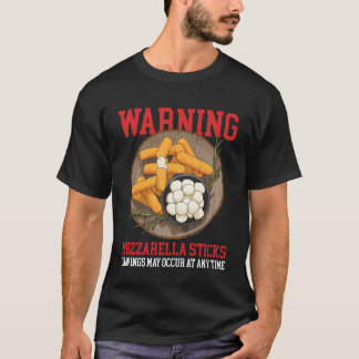 T-shirt Sticks Mozzarella Cravings Sticks Fromage vintage