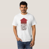 t-shirt "STIJGING VAN ZOMBIE-INFECTIE" (Voorkant volledig)