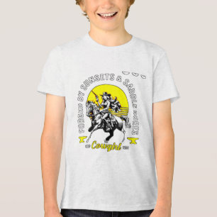 T-Shirt Stijl: Bella+Canvas Jeugd Tri-blend T-Shir