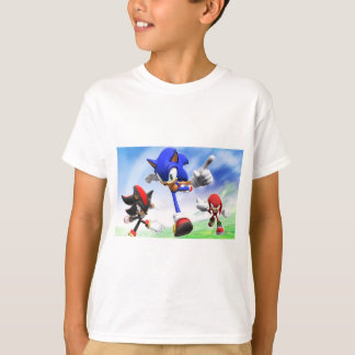 T-shirt. Stijl: Kinderen Basic T-Shirt sonic