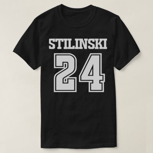T-shirt Stiles Stilinski Lacrosse Jersey Retour 1 (Design devant)