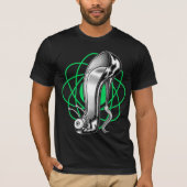 T-shirt Stilettoid™/Atom vert (Devant)