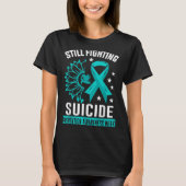 T-shirt Still Fighting Suicide Prevention Awareness Purple (Devant)