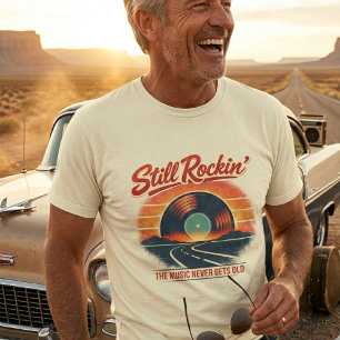 T-shirt Still Rockin' Vintage Rock – 50s Americana