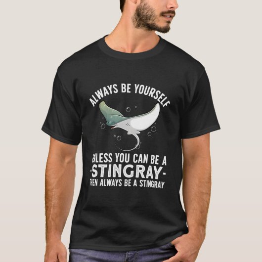 T-shirt Stingray For Sea Creature Stingray (Devant)