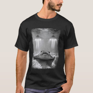 T-shirt Stingray Manta Ray UFO Alien Autochtone extraterre