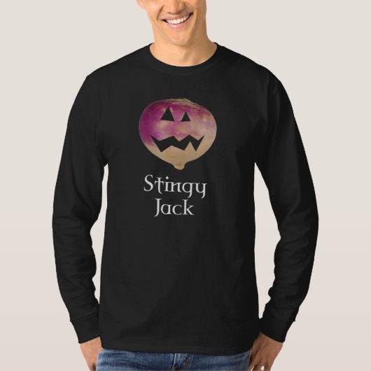 T-shirt Stingy Jack Turnip Jack OLantern (Devant)