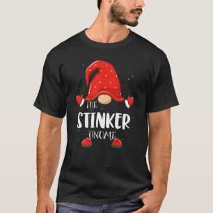 T-shirt Stinker Gnome Matching Family Group Christmas Paja