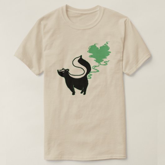 T-shirt Stinky Love Skunk (Design devant)