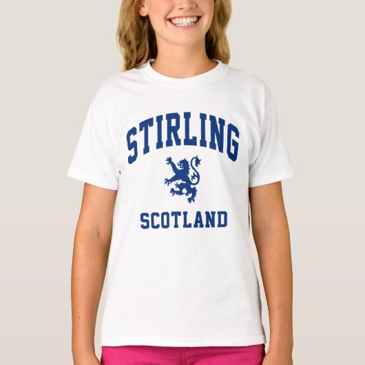 T-shirt Stirling Écossais (Devant)