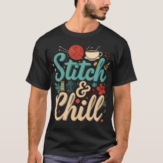 T-shirt Stitch Tricot Couture Artisanat Café L