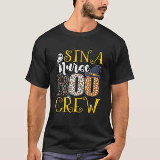 T-shirt STNA Nurse Boo Crew Halloween Costume Boo Ghost Sp