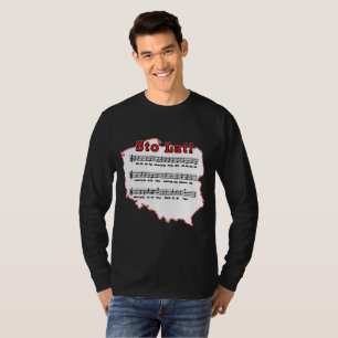 T-shirt Sto Lat ! Carte de la chanson polonaise