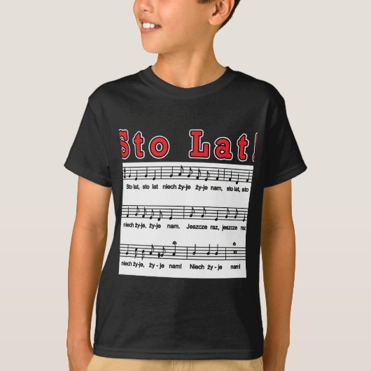 T-shirt Sto Lat ! Chanson (Devant)
