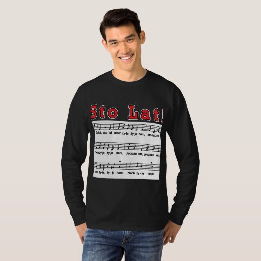 T-shirt Sto Lat ! Chanson (Devant entier)