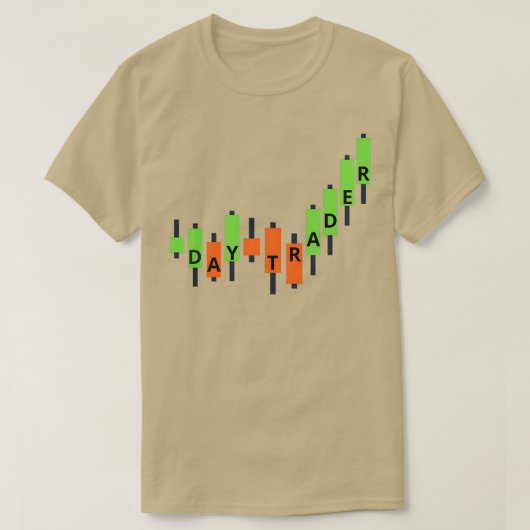 T-shirt Stock Market Day Trader (Design devant)