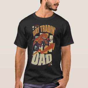 T-shirt Stock Market Day Trading Papa Bullish
