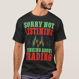 T-shirt Stock Market Trader Day Charts Financial Advisor