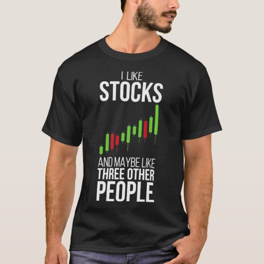 T-shirt Stock Market Trader Day Forex Options Daytrader (Devant)