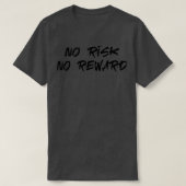 T-shirt STOCK MARKETFOREX TRADER aucun risque aucune récom (Design devant)