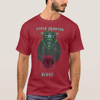 T-shirt Stock Trading Beast Novelty Graphisme