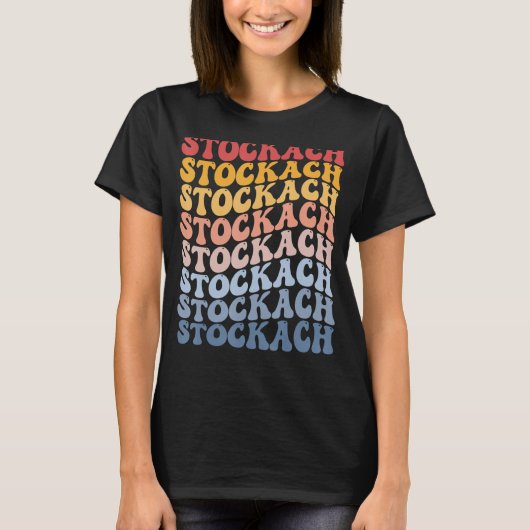 T-shirt Stockach City Super Retro (Devant)