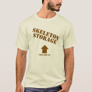 T-shirt Stockage de squelettes