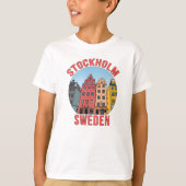 T-shirt Stockholm Suède (Devant)