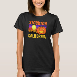 T-shirt Stockton California Happy Halloween Party Local Ci