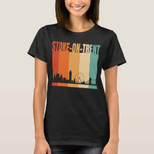 T-shirt Stoke Sur Trent City Skyline