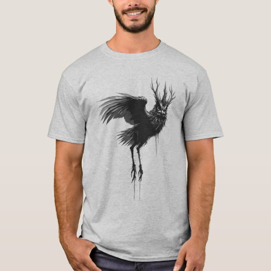 T-shirt Stolas Couronne de Minuit s'élevant (Devant)