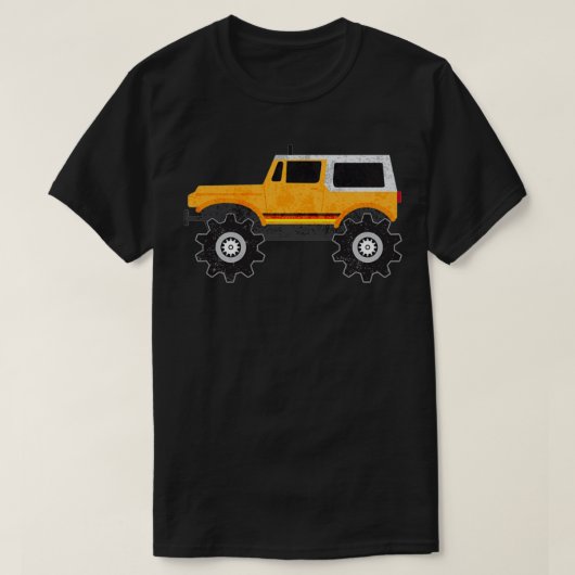 T-shirt STOMPER 4x4 Gold Vintage  (Design devant)