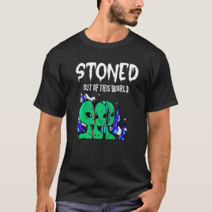 T-shirt Stone De Ce Monde Alien Sci Wi Espace Unique