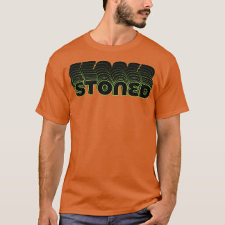 T-shirt Stone Retro Typographie Design de vêtements