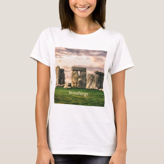 T-shirt Stonehenge Angleterre Royaume-Uni (Devant)