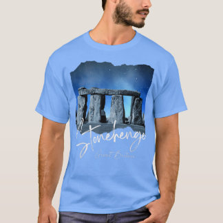T-shirt Stonehenge Angleterre SouvenirStonehenge À La Nuit