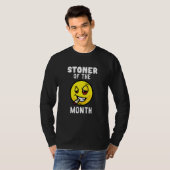 T-shirt Stoner Of The Moth Weed Smoker 1 (Devant entier)
