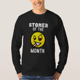 T-shirt Stoner Of The Moth Weed Smoker 1