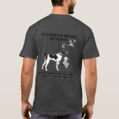 T-Shirt Stonesriver Kennel Brittanys Pointer  (Dos)