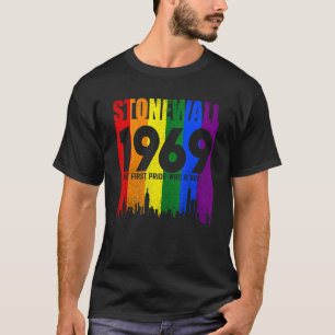 T-shirt Stonewall 1969 était une émeute LGBTQ LGBT Lesbien